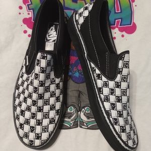 ❗SOLD❗Vans Slip-on "Black/White"